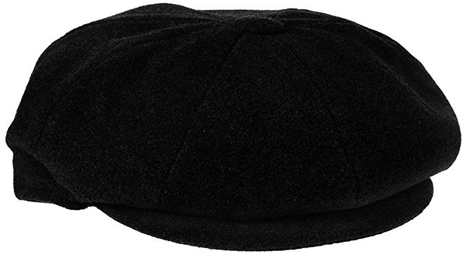 Bailey of Hollywood Galvin Solid Wool Cap Black S