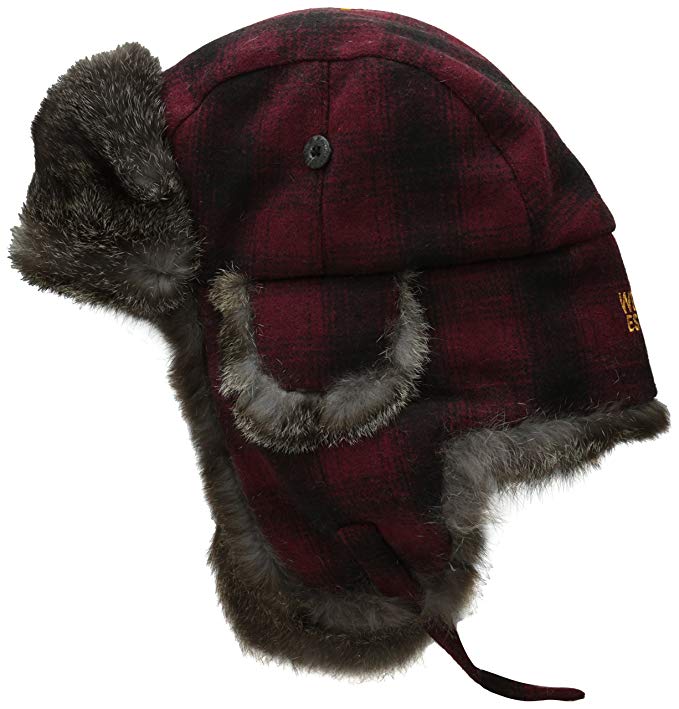 Woolrich Men's Wool Blnd Fur Trapper Hat