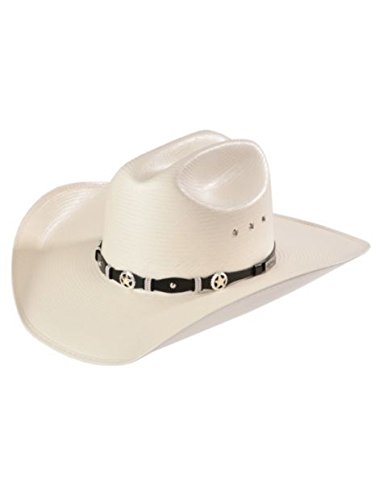 Larry Mahan Men's 10X Oplin Straw Cowboy Hat