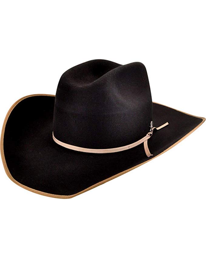 Bailey Men's Emmett 3X Wool Felt Cowboy Hat - W1503f-Black