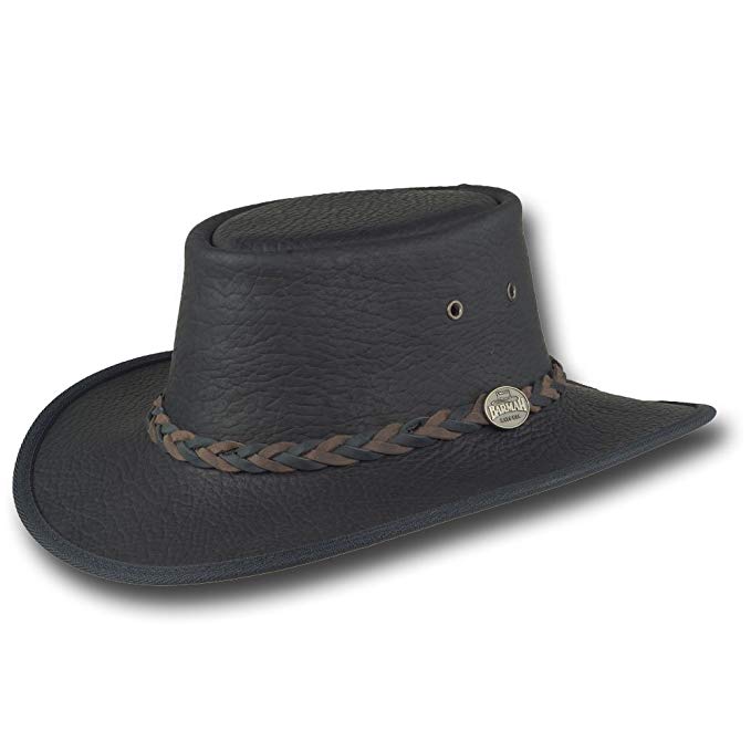 Barmah Hats Bison/Buffalo Leather Hat - Limited Edition - 1085BL