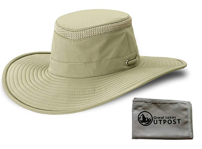 Tilley LTM2 Khaki/Olive Hat Bundle with Cloth