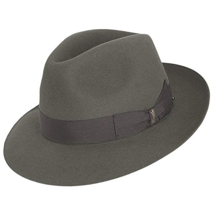 Borsalino Bellagio Fur Felt Hat - Taupe - 57