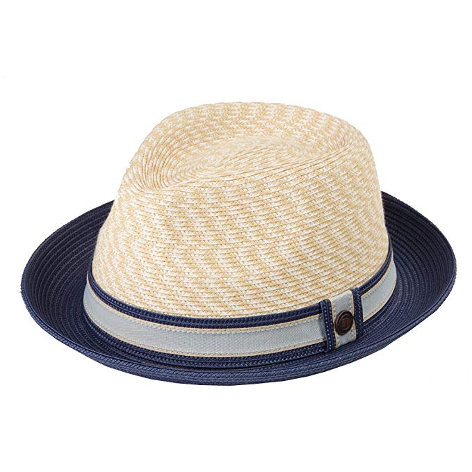 Dasmarca Mens Summer Foldable Packable Trilby Hat - Adrian