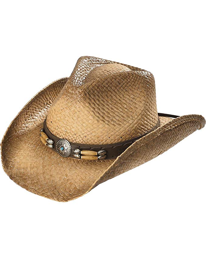 Cody James Men's Contraband Straw Cowboy Hat - Cjd6148-Brn-O