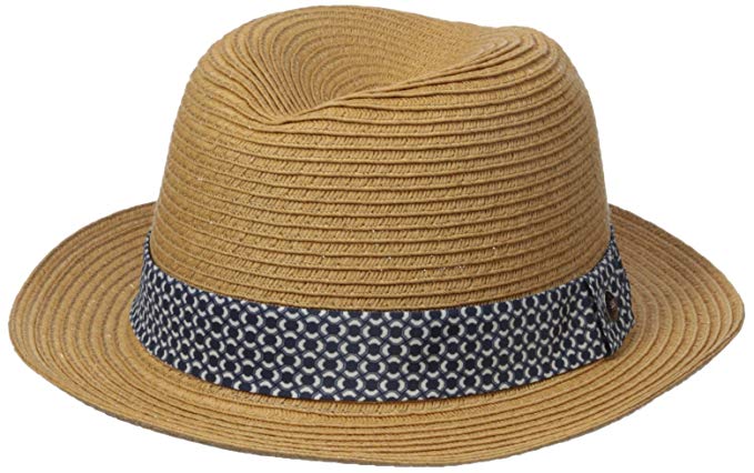 Ben Sherman Men's Braided Straw Trilby Hat