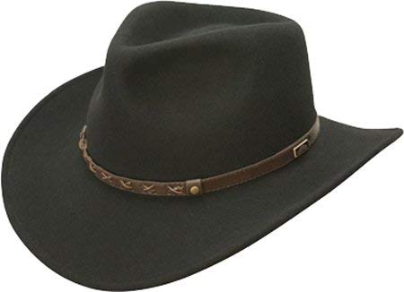 Conner Hats Men's Crossroads Crushable Wool Hat