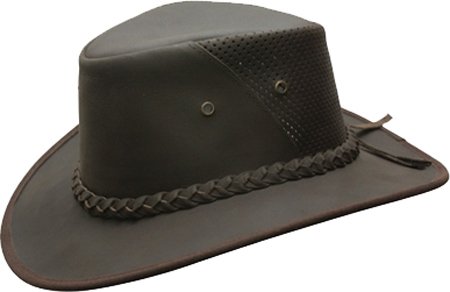 Conner Hats Men's Down Under Leather Breezer Hat