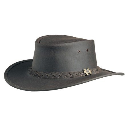 BC Hats Bush Walker Oily Australian Leather