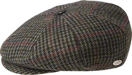 Bailey of Hollywood Men Galvin Plaid Ivy Cap