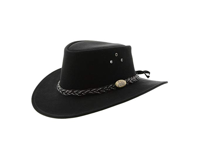 Jacaru Men Wallaroo Suede Outback Hat