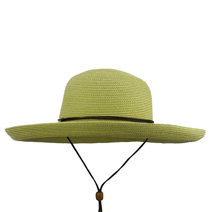 UPF 50+ Cotton Paper Braid Kettle Brim Hat