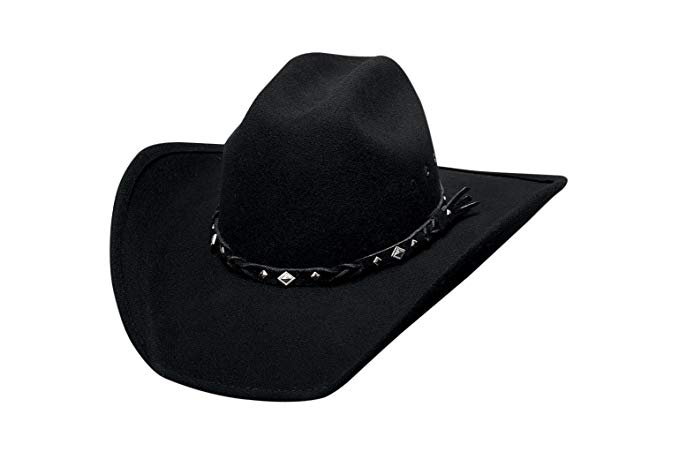 Bullhide Hats 0601Bl Cowboy Collection Country Heritage Black Cowboy Hat