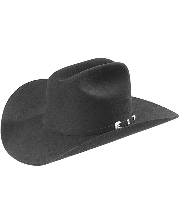 Stetson Men's 10X Shasta Fur Felt Western Hat - Sfshas-754007 Black