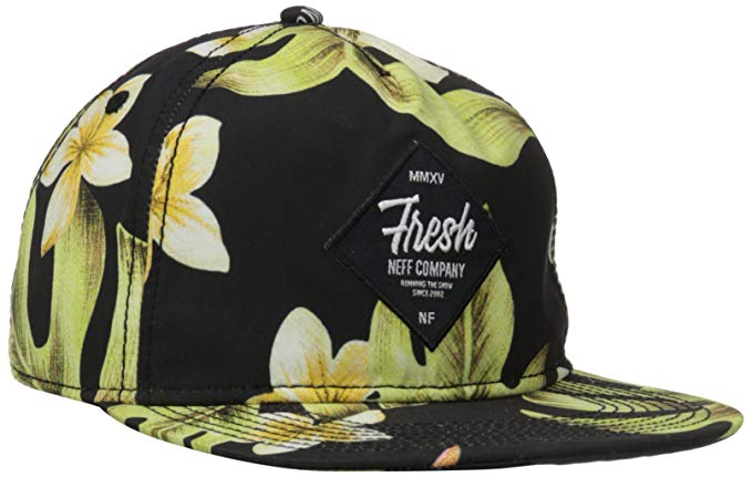 neff Men's Filthy Floral Deconstructed Hat