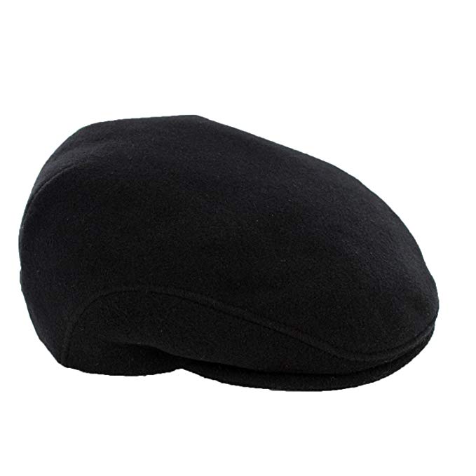 Irish 100% Wool Gents Quilted Trinity Cap by Mucros Weavers