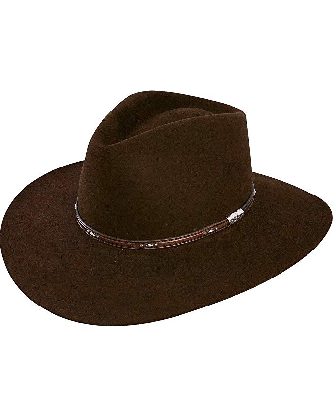 Stetson Men's 5X Pawnee Fur Felt Cowboy Hat - Sfpawn-403222 Choc