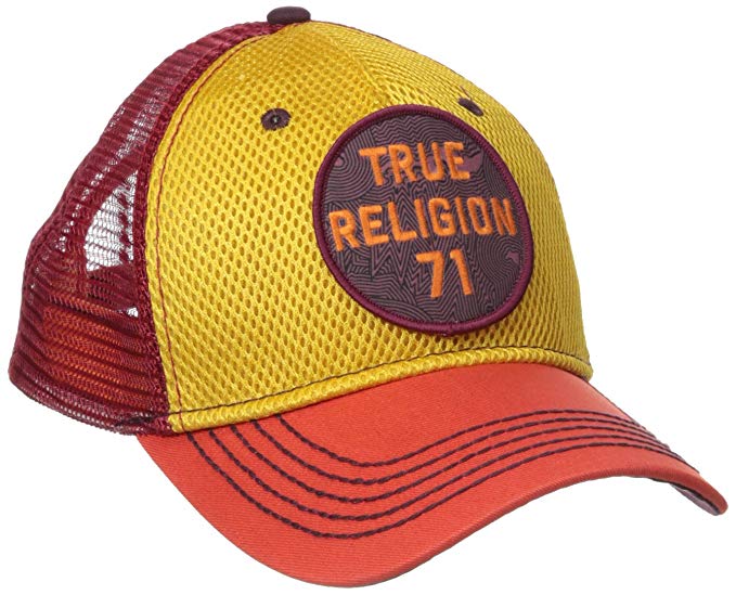 True Religion Men's Mesh Front BB Cap