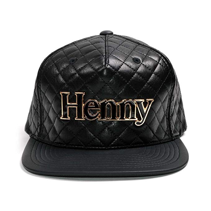 Connetic Henny Gold Quilted Strapback