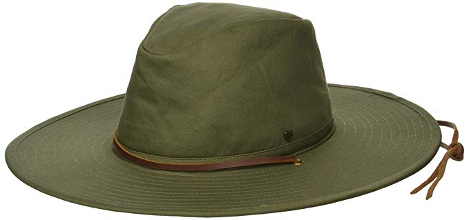 Brixton Men's Ranger Ii Wide Brim Cotton Fedora Hat