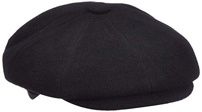 Bailey of Hollywood Galvin Solid Wool Cap Black L