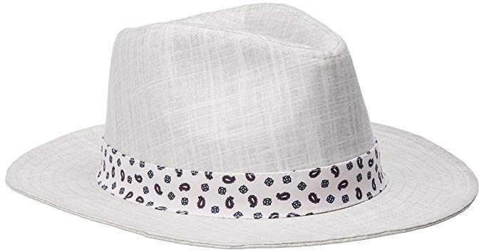 Ben Sherman Men's Textured Linen Trilby Hat