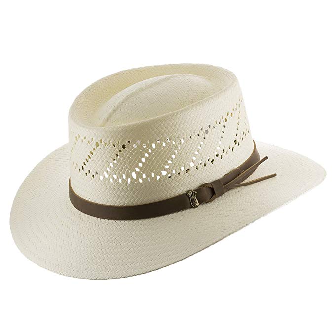 Ultrafino Monte Carlo Golf Airway Straw Panama Hat