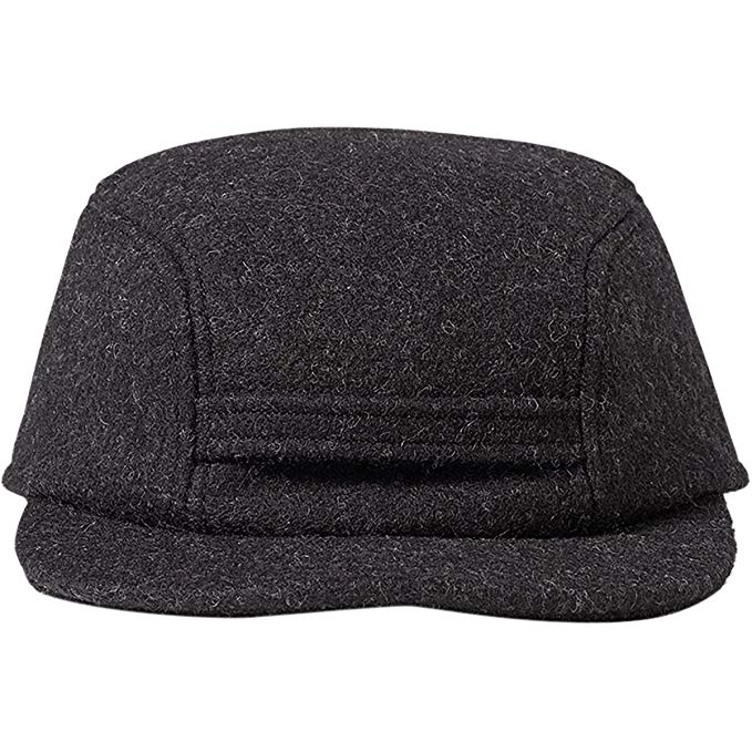 Filson Mackinaw Wool Cap (Charcoal, Medium) 60040
