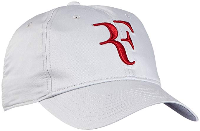 Mens Nike Premier RF Hybrid Adjustable Tennis Hat Dusty Grey/Gym Red 371202-065
