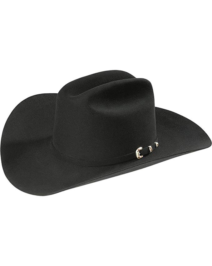 Stetson Men's El Patron 30X Fur Felt Western Hat - Sfeptn-754007 Black