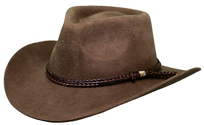 Outback Trading Hat Mens Forbes Australian Wool Water-Repellent 1153